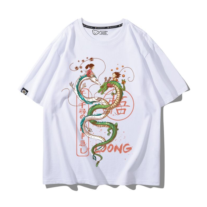 男女兼用 肌触りよい ファッション Tシャツ F-13385