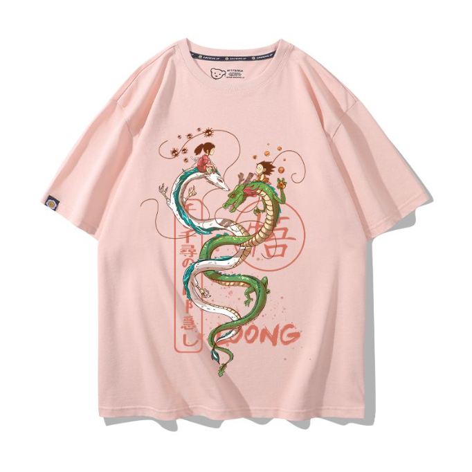 男女兼用 肌触りよい ファッション Tシャツ F-13385