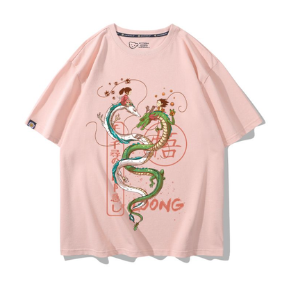 男女兼用 肌触りよい ファッション Tシャツ F-13385