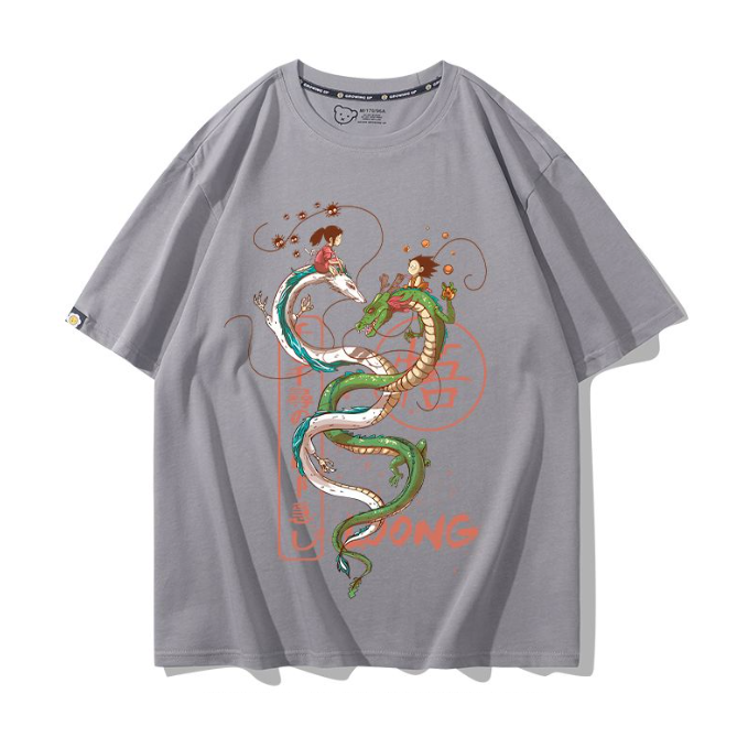 男女兼用 肌触りよい ファッション Tシャツ F-13385