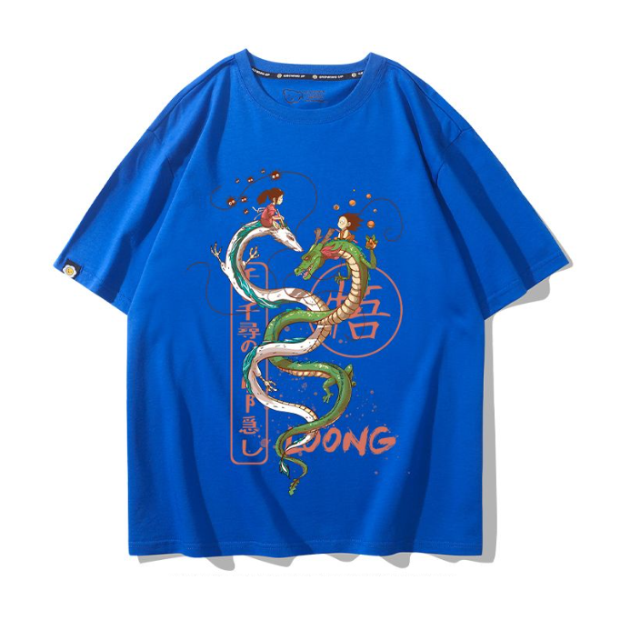 男女兼用 肌触りよい ファッション Tシャツ F-13385