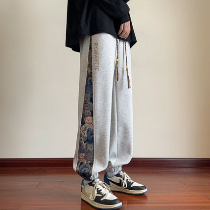 体型カバー ファッション カジュアル パンツ F-7086
