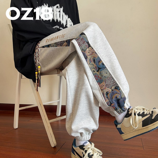 体型カバー ファッション カジュアル パンツ F-7086