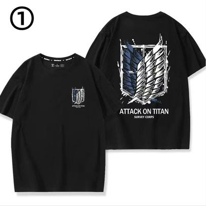 男女兼用 高品質 カジュアル 半袖 Tシャツ F-7078