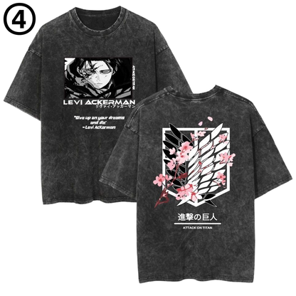 男女兼用 ファッション カジュアル Tシャツ F-7074