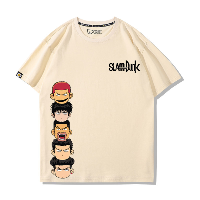 男女兼用 シンプル カジュアル Tシャツ F-13390