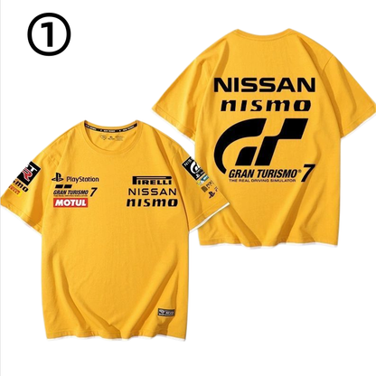 男女兼用 ファッション カジュアル 半袖 Tシャツ F-7084
