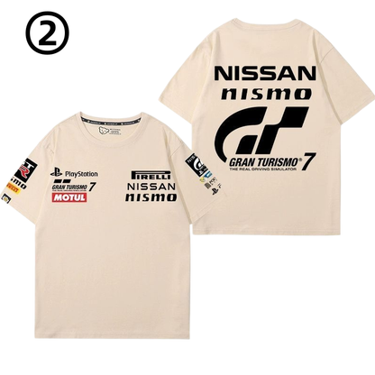男女兼用 ファッション カジュアル 半袖 Tシャツ F-7084