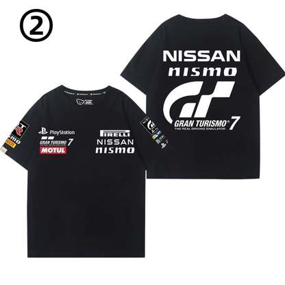 男女兼用 ファッション カジュアル 半袖 Tシャツ F-7084
