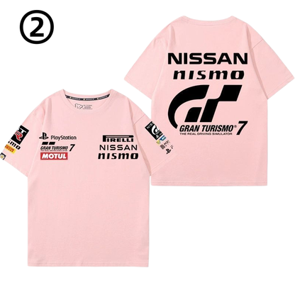 男女兼用 ファッション カジュアル 半袖 Tシャツ F-7084