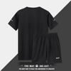 男女兼用 ひんやり Tシャツ & ショーツ セットアップ F-7077