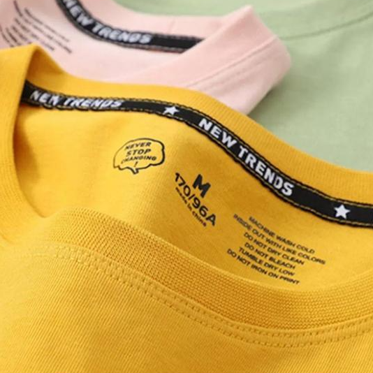 男女兼用 ファッション シンプル 半袖 Tシャツ F-13392
