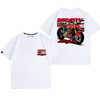 男女兼用 ファッション カジュアル 半袖 Tシャツ F-13396