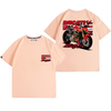 男女兼用 ファッション カジュアル 半袖 Tシャツ F-13396