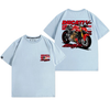 男女兼用 ファッション カジュアル 半袖 Tシャツ F-13396