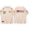 男女兼用 ファッション カジュアル 半袖 Tシャツ F-13382