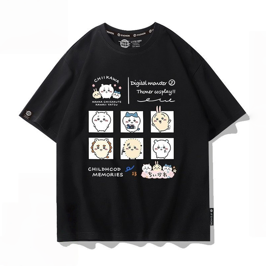 男女兼用 新作 カジュアル 半袖 Tシャツ F-13404