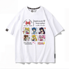 男女兼用 シンプル カジュアル 半袖 Tシャツ F-13405