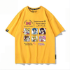男女兼用 シンプル カジュアル 半袖 Tシャツ F-13405