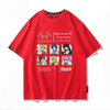 男女兼用 シンプル カジュアル 半袖 Tシャツ F-13405