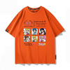 男女兼用 シンプル カジュアル 半袖 Tシャツ F-13405
