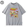 男女兼用 カジュアル 新作 半袖 Tシャツ F-13402
