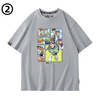 男女兼用 カジュアル 新作 半袖 Tシャツ F-13402