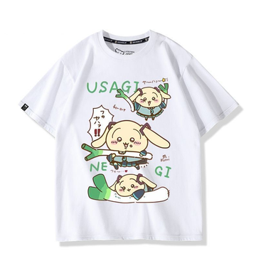 シンプル カジュアル プリント 半袖 Tシャツ F-13414
