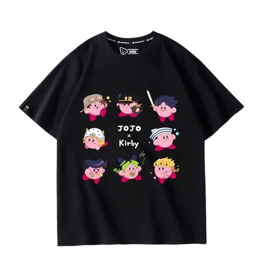 人気キャラ シンプル カジュアル プリント Tシャツ F-13416
