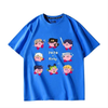 人気キャラ シンプル カジュアル プリント Tシャツ F-13416