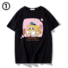 トレンド 男女兼用 カジュアル プリント Tシャツ F-13417