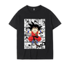 男女兼用 シンプル カジュアル プリント Tシャツ F-13418