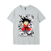 男女兼用 シンプル カジュアル プリント Tシャツ F-13418