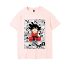 男女兼用 シンプル カジュアル プリント Tシャツ F-13418