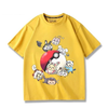 早い者勝ち カジュアル 男女兼用 半袖 Tシャツ F-13415
