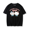男女兼用 プリント カジュアル 半袖 Tシャツ F-13422