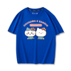 男女兼用 プリント カジュアル 半袖 Tシャツ F-13422