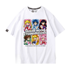 売れ筋 カジュアル 男女兼用 プリント Tシャツ F-13428