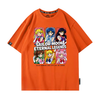 売れ筋 カジュアル 男女兼用 プリント Tシャツ F-13428