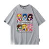 売れ筋 カジュアル 男女兼用 プリント Tシャツ F-13428