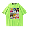 売れ筋 カジュアル 男女兼用 プリント Tシャツ F-13428