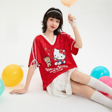 薄手 夏用 Vネック 通気 カジュアル Tシャツ F-13433
