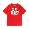 男女兼用 カジュアル プリント Tシャツ F-13434