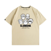 男女兼用 カジュアル プリント Tシャツ F-13434