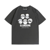 男女兼用 カジュアル プリント Tシャツ F-13434