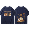 男女兼用 売れ筋 カジュアル プリント Tシャツ F-13426