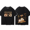 男女兼用 売れ筋 カジュアル プリント Tシャツ F-13426