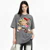 売れ筋 カジュアル プリント Tシャツ F-13442