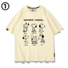 男女兼用 新作 カジュアル プリント Tシャツ F-13443