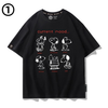 男女兼用 新作 カジュアル プリント Tシャツ F-13443